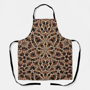 Schattigee unieke artistieke luipaardprint schort