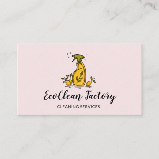 Schattigee unieke huis schoonmaken Huishouding Jan Visitekaartje (Voorkant)