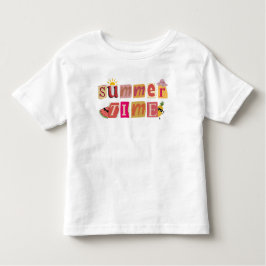 Schattigee unieke zomervakantie kinder shirts