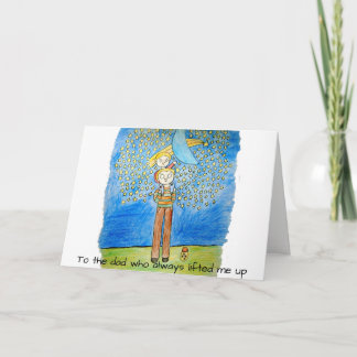 Schattigee Vaderdag-Kaart Kaart