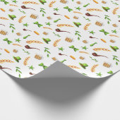 Schattigee Vaderdag met patroon Cadeaupapier (Hoek)