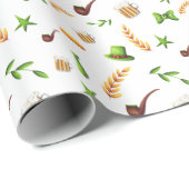 Schattigee Vaderdag met patroon Cadeaupapier (Rol Hoek)