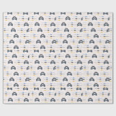 Schattigee Vaders Dag Boog Stropdas Cadeaupapier (Vlak)