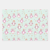 Schattigee vakantie Cartoon Patterns Custom Kinder Inpakpapier Vel (Voorkant 2)