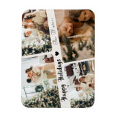 Schattigee vakantie familie Collage Magneet (Verticaal)