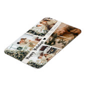 Schattigee vakantie familie Collage Magneet (Linkerzijde)