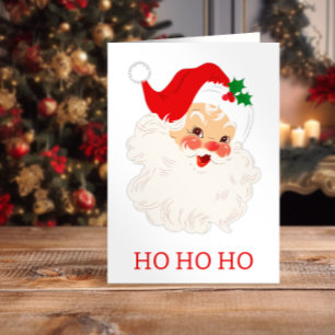 Schattigee vakantie in Santa Ho Ho Kaart
