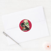 Schattigee vakantie Kittens Stickers (Envelop)