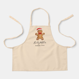 Schattigee vakantie peperkoek koekje thema schort
