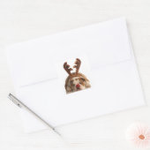 Schattigee vakantie puppy Stickers (Envelop)