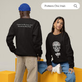 Schattigee Vakantie Suiker Schedel Herfst Winter H Trui