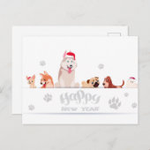 Schattigee vakantiehonden briefkaart (Voorkant / Achterkant)