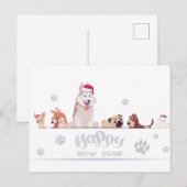 Schattigee vakantiehonden briefkaart (Voorkant / Achterkant)