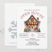 SCHATTIGEE VAKANTIEWINKEL OPEN HUIS KAART (Voorkant / Achterkant)