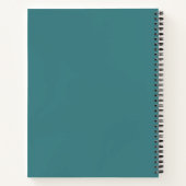 Schattigee Valentijn hartpatroon Notitieboek (Achterkant)