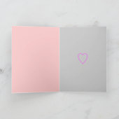 Schattigee valentijn kaart met kat (Binnen)