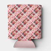 Schattigee Valentijn Katten in Hart Zonnebril Blikjeskoeler (Achterkant)