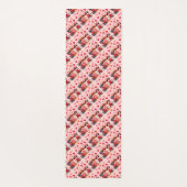 Schattigee Valentijn Katten in Hart Zonnebril Yogamat (Achterkant)