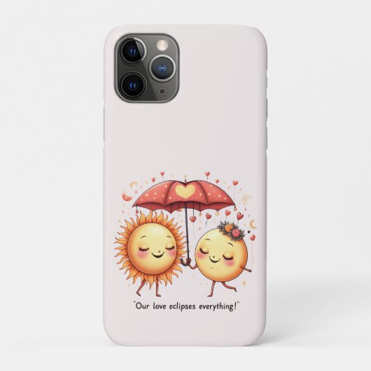 Schattigee Valentijn Onze liefde verduistert alles Case-Mate iPhone Case (Achterkant)