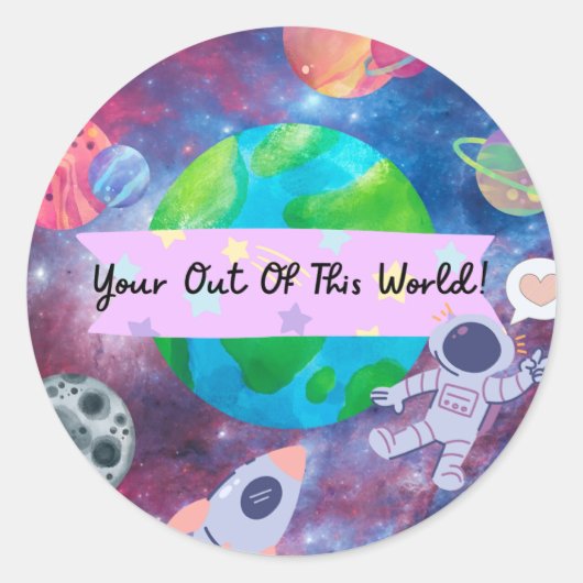 Schattigee Valentijn Sticker (Voorkant)