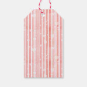 Schattigee Valentijn Teddy met Red Hearts Classroo Cadeaulabel (Achterkant)