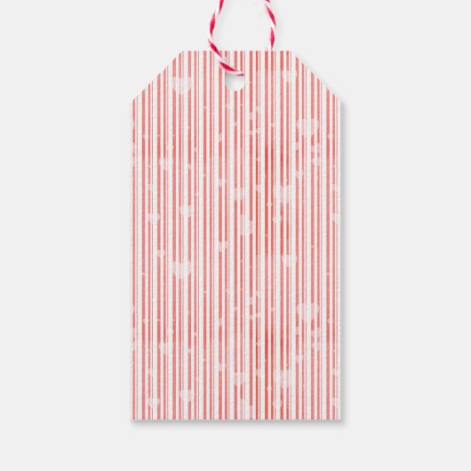 Schattigee Valentijn Teddy met Red Hearts Classroo Cadeaulabel (Achterkant)