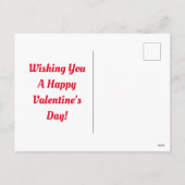 Schattigee Valentijn theepot Briefkaart (Achterkant)