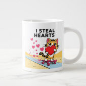 Schattigee Valentijn's Day voor koppels en vriende Grote Koffiekop (Rechts)