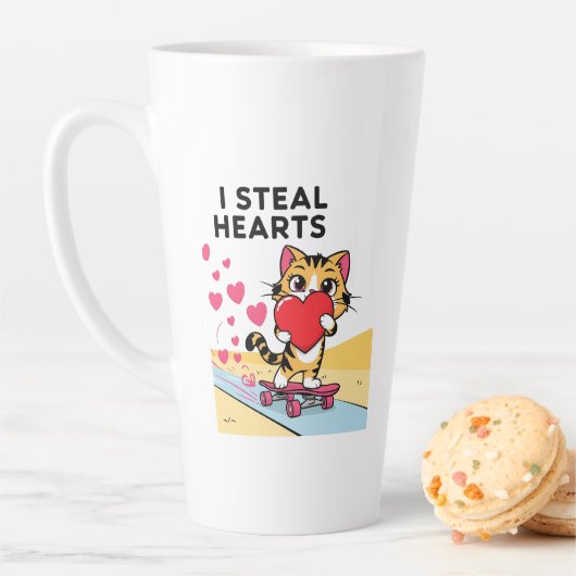 Schattigee Valentijn's Day voor koppels en vriende Latte Mok (In situ)