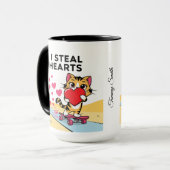 Schattigee Valentijn's Day voor koppels en vriende Mok (Voorkant links)