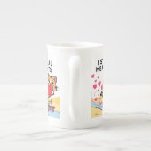 Schattigee Valentijn's Day voor koppels en vriende Porselein Kop (Achterkant)