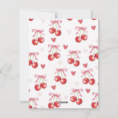 ❤️ Schattigee Valentijn's fotokaart voor kinderen Feestdagenkaart (Achterkant)