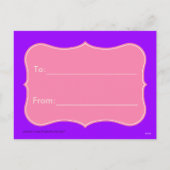 Schattigee Valentijnsdag Brood Pun Kinder klasloka Feestdagenkaart (Achterkant)