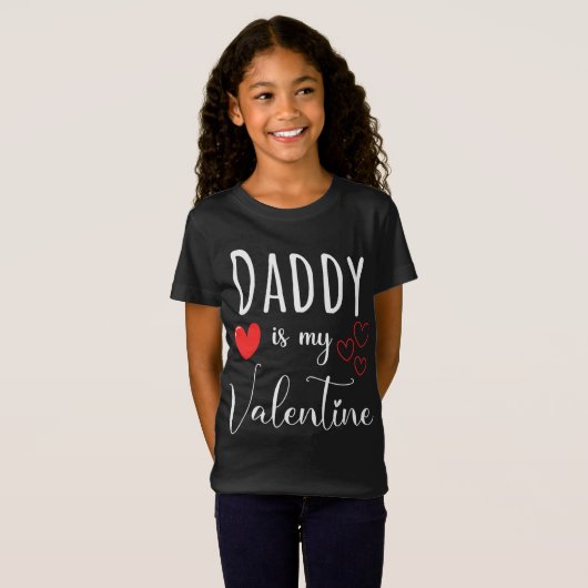 Schattigee Valentijnsdag cadeaus voor meisjes en m T-shirt (Voorkant volledig)