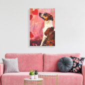 Schattigee Valentijnsdag Canvas Afdruk (Insitu (Woonkamer))