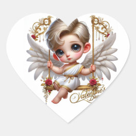 Schattigee Valentijnsdag Cupido Sticker