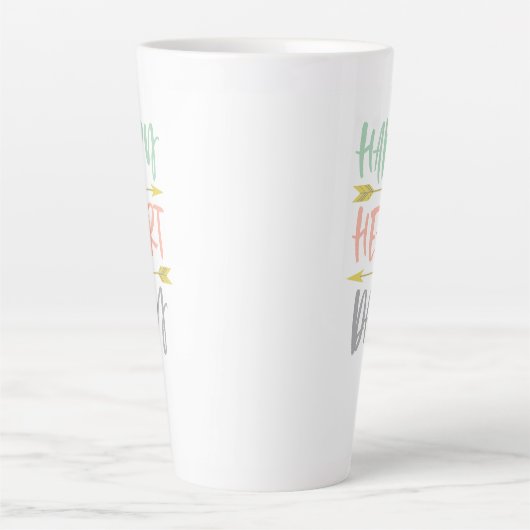 Schattigee Valentijnsdag Happy Heart Day Mok (Voorkant)