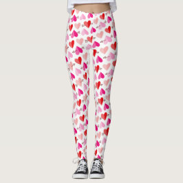 Schattigee Valentijnsdag Harten en pijlen Leggings
