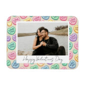 Schattigee Valentijnsdag "I Love You" Hart Snoep F Magneet (Horizontaal)