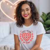 Schattigee Valentijnsdag, je hebt mijn hart verove T-shirt