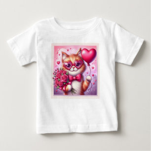 Schattigee Valentijnsdag kat/kitten