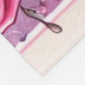 Schattigee Valentijnsdag kat/kitten Fleece Deken (Hoek)