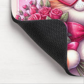 Schattigee Valentijnsdag kat/kitten Muismat (Hoek)