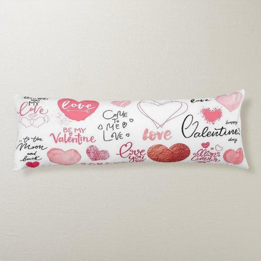 Schattigee Valentijnsdag Lichaamskussen (Achterkant)