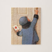  Schattigee Valentijnsdag, Mailman Liefdesbrief Legpuzzel (Verticaal)