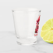 Schattigee Valentijnsdag piraat Shot Glas (Links)