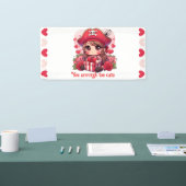 Schattigee Valentijnsdag piraat Spandoek (Beurs)