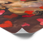 Schattigee Valentijnsdag Poster (Hoek)