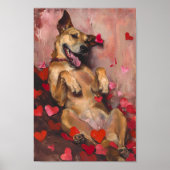 Schattigee Valentijnsdag Poster (Voorkant)