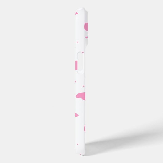 Schattigee Valentijnsdag Roze Harten iPhone / iPad Case-Mate iPhone Case (Achterkant / Rechts)